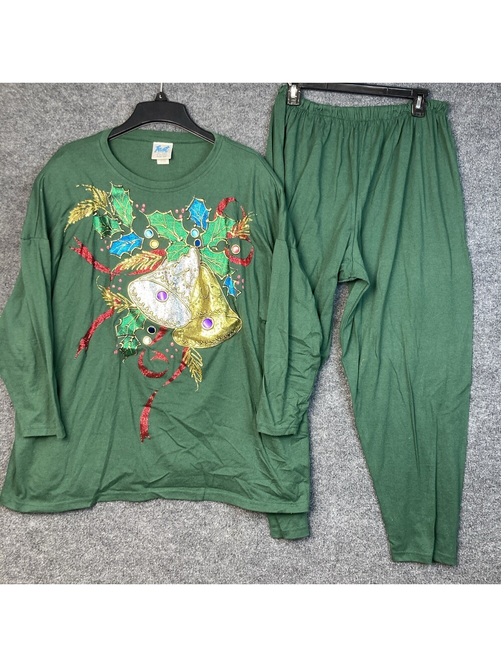 Fast Fashion of California Womens Plus Size Holiday Ugly Xmas Party Outfit Vtg